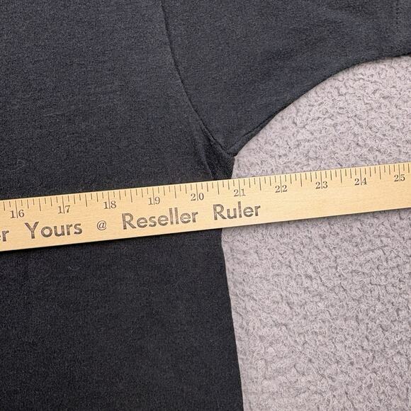 VTG MTV Shirt Mens L Black USA Fruit The Loom Pre Shrunk Egg Single Stitch 90s - Picture 9 of 12